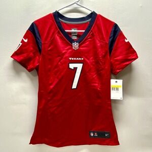 CJ Stroud Houston Texans 7 NFL Women's Jersey Small Red Nike On Field Fit NWT